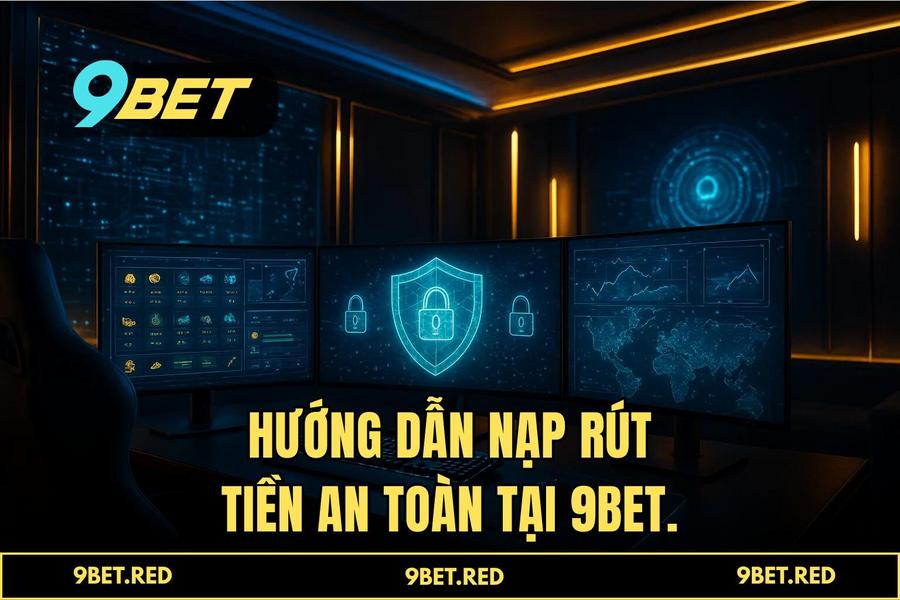 Quy trình thao tác nạp rút tiền chuẩn kỹ thuật trên 9BET